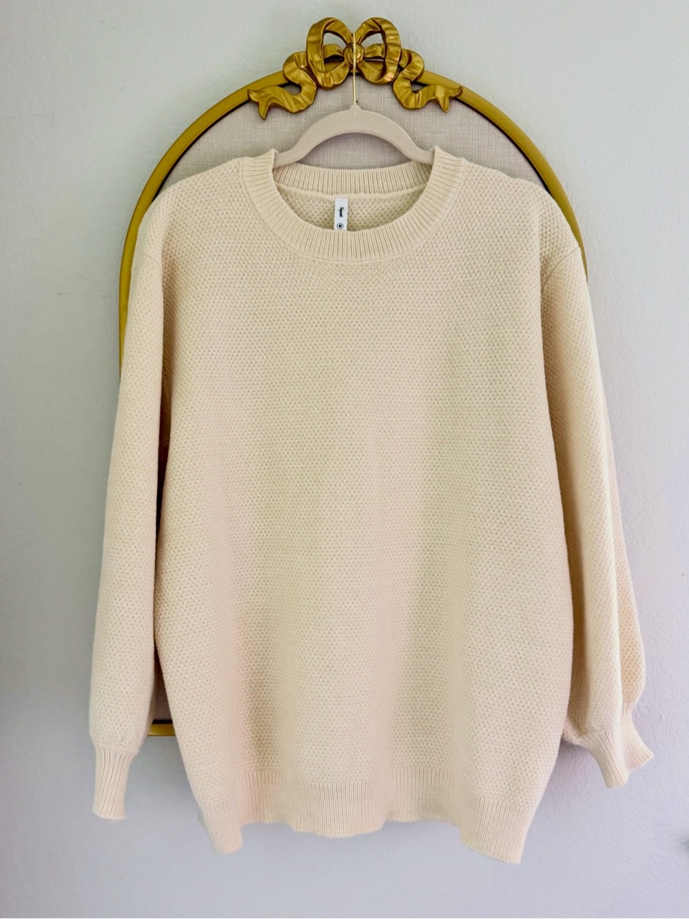 Everyday Cream Crewneck Sweater for Women